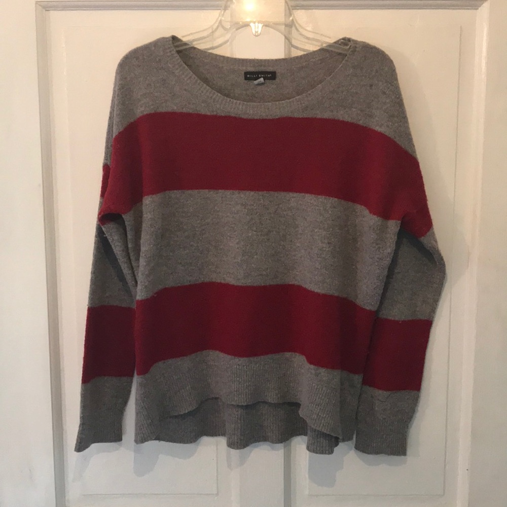 Wool striped sweater